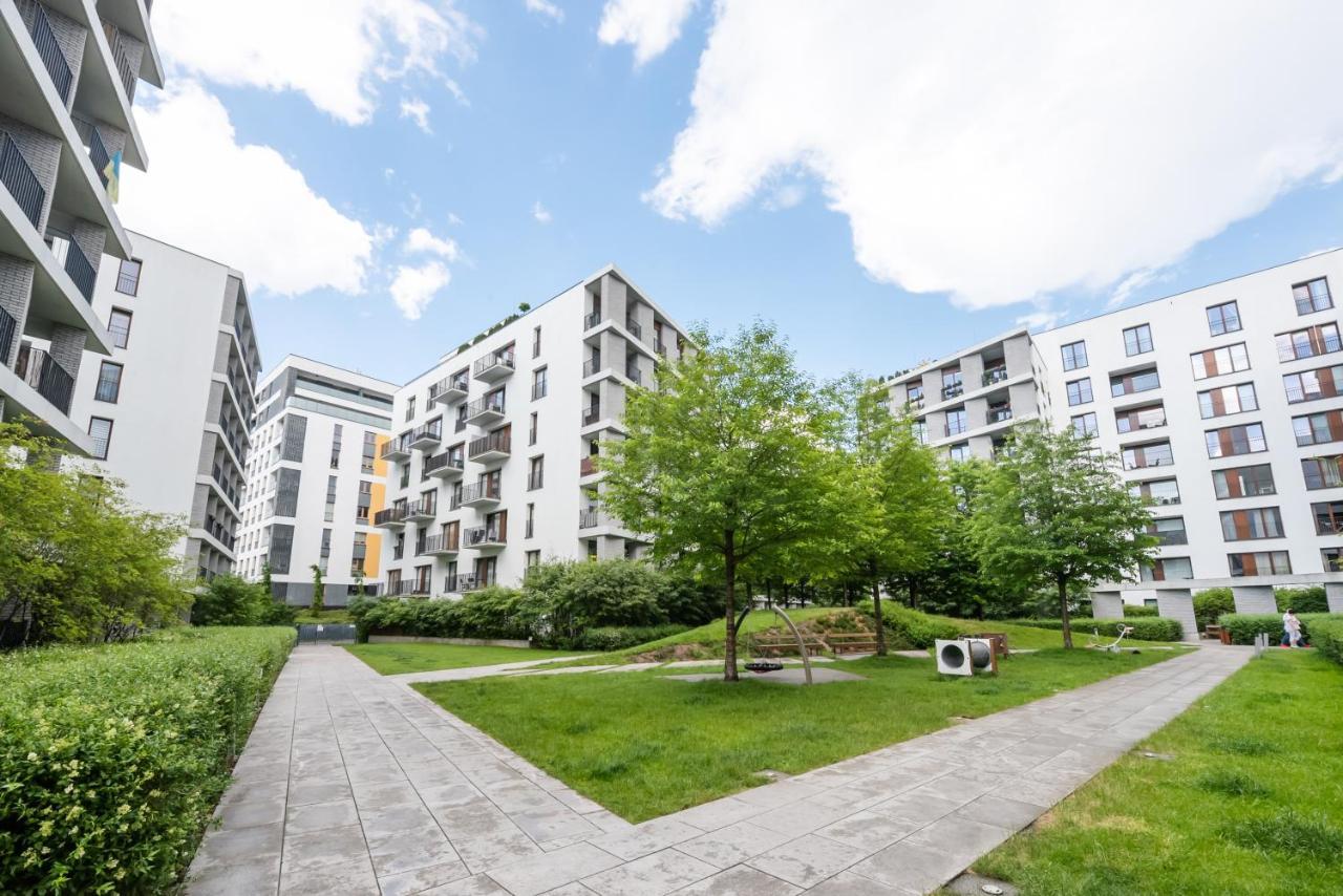 ורשה Magazynowa Classy Apartment מראה חיצוני תמונה